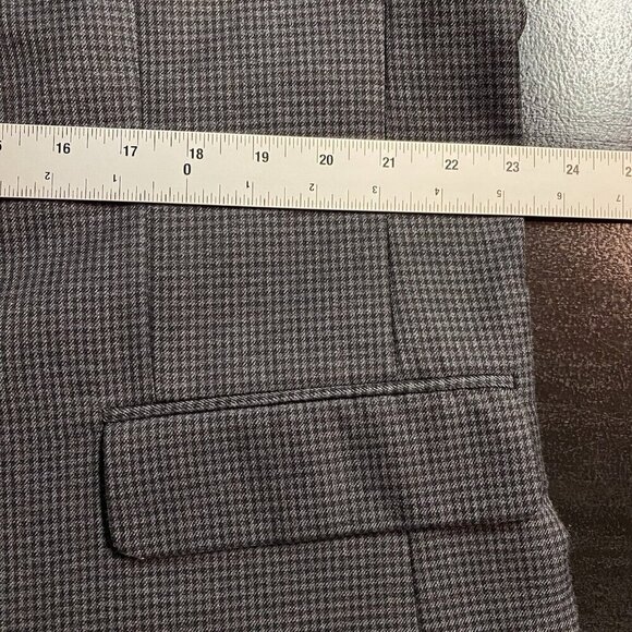 NEW Jean Paul Germain Sport Coat Men's 46XL Grey Shepherd's Check Poly Rayon - Picture 13 of 16